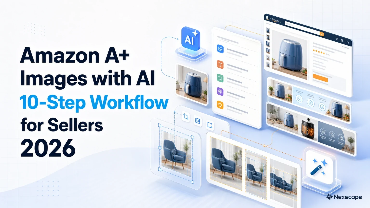 Amazon A+ Images with AI: 10-Step Workflow for Sellers 2026